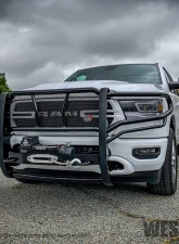 Westin Automotive Black HDX Winch Mount Modular Grille Guard Chevrolet Silverado 1500 2019-2024                                     - 57-923955 - Image 5