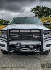 Westin Automotive Black HDX Winch Mount Modular Grille Guard Chevrolet Silverado 1500 2019-2024                                     - 57-923955 - Image 6