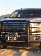 Westin Automotive Black HDX Winch Mount Modular Grille Guard Chevrolet Silverado 1500 2019-2024                                     - 57-923955 - Image 9