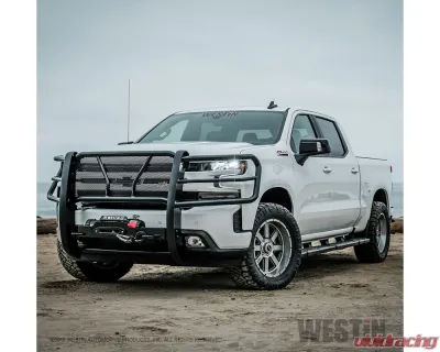 Westin Automotive Black HDX Winch Mount Modular Grille Guard Ford F-150 2021-2023 - 57-924065