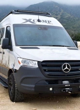 Westin Automotive Textured Black Pro-Series Mid Width Front Bumper Mercedes-Benz Sprinter 1500 | 2500 | 3500 | 3500XD | 4500 2019-2024                                     - 58-311295 - Image 6