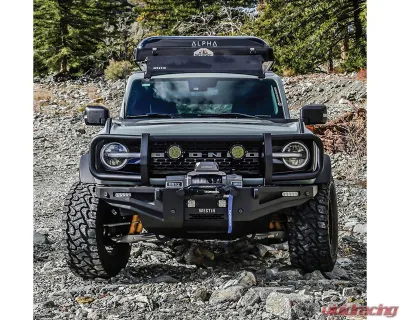 Westin Automotive Textured Black Front Bumper Brush Guard Ford Bronco 2021-2024 - 59-761255