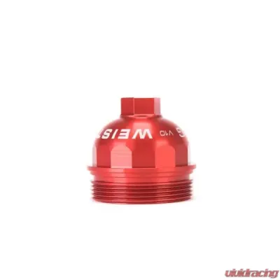 Weistec Billet Oil Filter Cap Red Audi | Lamborghini 2015-2021 - 01-052-02323-8