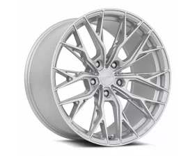 MRR GF5 Wheel 18x8.5 5x108 35mm Silver Machine Face