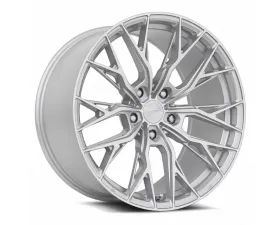MRR GF5 Wheel 20x9 5x108 38mm Silver Machine Face