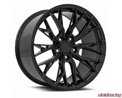 MRR GF5 Wheel 20x11 5x112 25mm Gloss Black - GF0520A65xx20BK-51225