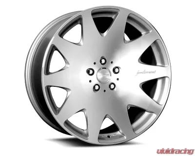 MRR HR3 Wheel 20x9.5 5x114.3 20mm Silver Machine Face - HR0320955xx20S-51420