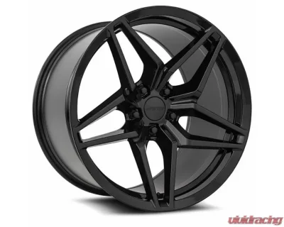 MRR M755 Wheel 18x9.5 5x120.65 50mm Gloss Black - M755189552050BK