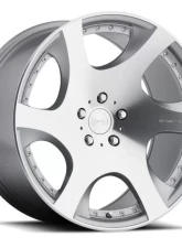 MRR VP3 Wheel 20x9 5x112 38mm Silver Machine Face                                     - VP0320905xx15S-51238 - Image 3