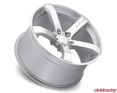 MRR VP5 Wheel 18x9.5 5x120 20mm Silver Machine Face - VP0518955xx20S-52020
