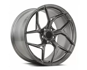 MRR Forged F10 Wheel Set 19x8.5 | 20x11 Brushed Clear Chevrolet Corvette C8 Stingray 2020-2024