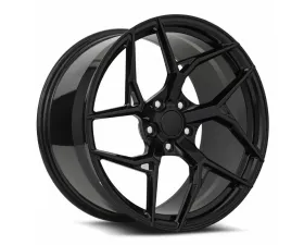 MRR Forged F10 Wheel Set 19x8.5 | 20x11 Gloss Black Chevrolet Corvette C8 Stingray 2020-2024