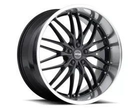 MRR GT1 Wheel 18x8.5 5x108 35mm Black Machine Lip