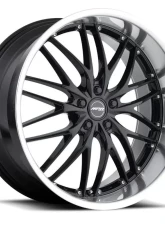 MRR GT1 Wheel 18x8.5 5x114.3 20mm Black Machine Lip                                     - GT0118855xx20BK-51420 - Image 2