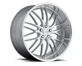 MRR GT1 Wheel 18x8.5 5x108 35mm Hyper Silver Machine Lip