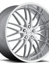 MRR GT1 Wheel 18x8.5 5x114.3 20mm Hyper Silver Machine Lip                                     - GT0118855xx20HS-51420 - Image 2