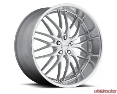 MRR GT1 Wheel 18x8.5 5x114.3 20mm Hyper Silver Machine Lip - GT0118855xx20HS-51420