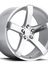 MRR VP5 Wheel 20x10.5 5x108 40mm Silver Machine Face                                     - VP0520A55xx20S-50840 - Image 2