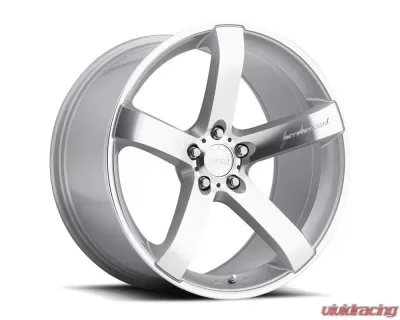 MRR VP5 Wheel 20x10.5 5x108 40mm Silver Machine Face - VP0520A55xx20S-50840