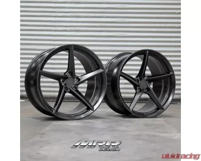 MRR Wheels F25 19x8.5 5x120 38mm Gloss Black Right Side - FF25198552038R