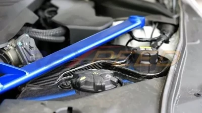 Rexpeed Carbon Coolant Cover Toyota Supra A90 2020-2024                                     - TS41 - Image 2