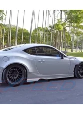 Rexpeed Rocket Bunny Fiberglass Wide Body Kit Without Diffuser Toyota FRS | Subaru BRZ                                     - FR45 - Image 4