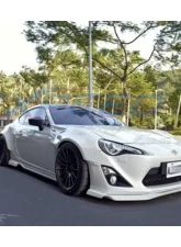 Rexpeed Rocket Bunny Fiberglass Wide Body Kit Without Diffuser Toyota FRS | Subaru BRZ                                     - FR45 - Image 2