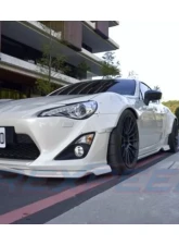 Rexpeed Rocket Bunny Fiberglass Wide Body Kit Without Diffuser Toyota FRS | Subaru BRZ                                     - FR45 - Image 3