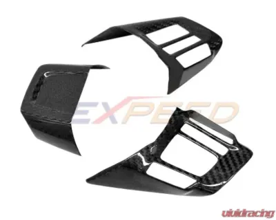 Rexpeed Dry Carbon Steering Wheel Cover Version A Subaru WRX | STI VAB 2015-2021 - G37-A