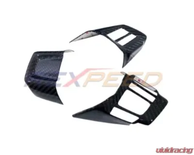 Rexpeed Dry Carbon Steering Wheel Cover Version B Subaru WRX | STI VAB 2015-2021 - G37-B