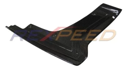 Rexpeed Carbon Fiber V-Style Rear Under Shroud Set Nissan GTR R35                                     - N53 - Image 2