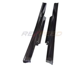 Rexpeed Carbon Fiber Side Skirt Extension Nissan GTR R35 V2