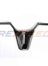 Rexpeed Steering Wheel Cover-Gloss Nissan GTR R35 2017-2021                                     - N57 - Image 2