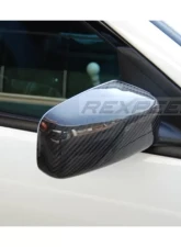 Rexpeed CF Mirror Cover Mitsubishi Evo 7-9                                     - R15 - Image 3