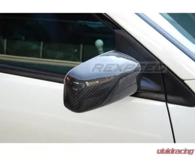 Rexpeed CF Mirror Cover Mitsubishi Evo 7-9 - R15