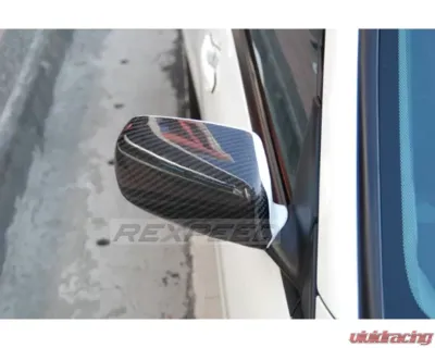 Rexpeed CF Mirror Cover Mitsubishi Evo 7-9 - R15