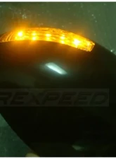 Rexpeed CF M3 Style LED Mirror Mitsubishi Evo 7-9                                     - R25C - Image 2