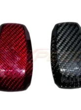 Rexpeed Red Dry Carbon Key Fob Cover Toyota GR86 | Subaru BRZ 2022+                                     - FR58R - Image 2