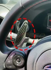 Rexpeed Dry Carbon Shift Paddles Extension Toyota GR86 | Subaru BRZ 2022+                                     - FR59 - Image 3