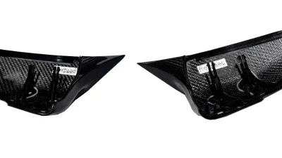 Rexpeed V9 Dry Carbon Mirror Cap Full Replacements Gloss Toyota Supra GR 2020-2024                                     - TS74 - Image 2