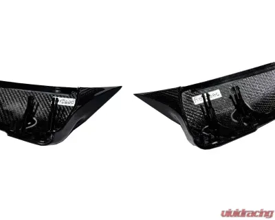 Rexpeed V9 Dry Carbon Mirror Cap Full Replacements Gloss Toyota Supra GR 2020-2024 - TS74