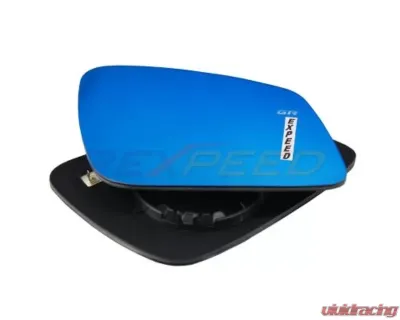 Rexpeed Polarized Blue Mirrors w/ Heated Anti Fog & Rexpeed_G Blind Spot Monitoring Toyota Supra 2020-2024 - TS04-G