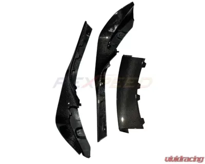 Rexpeed Carbon Fiber Front Splitter-Gloss Toyota Supra V1 2020-2024 - TS05