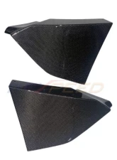 Rexpeed Carbon Fiber Rear Bumper Side Spats - Matte Toyota Supra V1 2020-2024                                     - TS07M - Image 2
