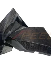 Rexpeed Carbon Fiber Rear Bumper Side Spats - Matte Toyota Supra V1 2020-2024                                     - TS07M - Image 2