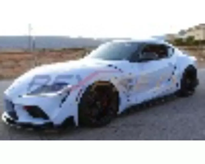 Rexpeed Carbon Fiber Widebody Kit Matte Toyota Supra V2 2020-2024 - TS09M+TS10M+TS11M