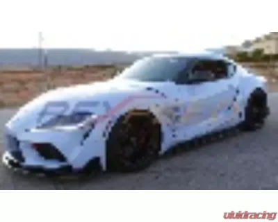 Rexpeed Carbon Fiber Widebody Kit Matte Toyota Supra V2 2020-2024 - TS09M+TS10M+TS11M