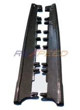 Rexpeed CF Side Skirt Extension-Matte Finish Toyota Supra V2 2020-2024                                     - TS10M - Image 2
