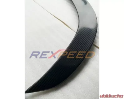Rexpeed Carbon Fiber Spoiler-Matte Finish Toyota Supra V2 2020-2024 - TS12M