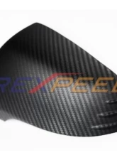 Rexpeed Dry Carbon Mirror Covers-Matte Finish Toyota Supra A90 2020-2024                                     - TS14M - Image 3